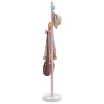 Pink Coat Stand 172 cm - Durable Powder-Coated Iron Rack