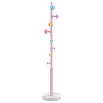 Pink Coat Stand 172 cm - Durable Powder-Coated Iron Rack