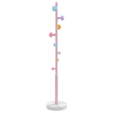 Pink Coat Stand 172 cm - Durable Powder-Coated Iron Rack