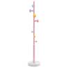 Pink Coat Stand 172 cm - Durable Powder-Coated Iron Rack