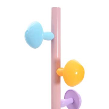 Pink Coat Stand 172 cm - Durable Powder-Coated Iron Rack