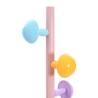 Pink Coat Stand 172 cm - Durable Powder-Coated Iron Rack