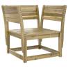 Garden Chair Impregnated Wood Pine - Stylish Outdoor Seating