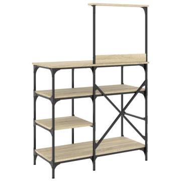 Baker's Rack in Sonoma Oak - Sturdy & Stylish | HipoMarket