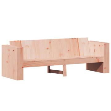 Garden Sofa 3-Seater - Solid Wood Douglas | HipoMarket