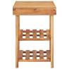 Shoe Rack 90x32x46 cm - Solid Acacia Wood | Hipomarket