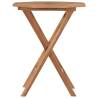 Folding Garden Table 60x60 cm - Solid Teak Wood | HipoMarket