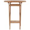 Folding Garden Table 60x60 cm - Solid Teak Wood | HipoMarket