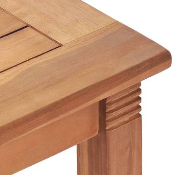 Garden Dining Table 150x90 cm | Solid Teak Wood Furniture