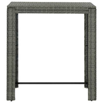 Stylish Grey Garden Bar Table - 100x60.5 cm | HipoMarket