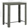 Stylish Grey Garden Bar Table - 100x60.5 cm | HipoMarket