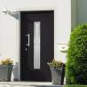 Front Door Anthracite 98x190 cm Colour anthracite outside / white inside Size 98 x 190 cm Quantity in Package 1 Model left + pull handle 