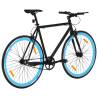 Fixed Gear Bike Black and Blue 700c 59 cm - Hipomarket