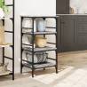 Kitchen Trolley Grey Sonoma - Stylish & Functional Storage