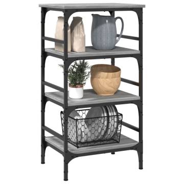 Kitchen Trolley Grey Sonoma - Stylish & Functional Storage