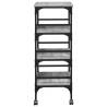 Kitchen Trolley Grey Sonoma - Stylish & Functional Storage