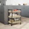 Kitchen Trolley Sonoma Oak - Stylish Storage Solution