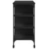 Vintage Kitchen Trolley Black - 100x45x89.5 cm | HipoMarket