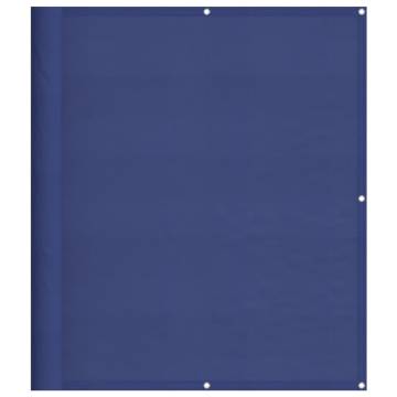 Blue Balcony Screen 120x700 cm - 100% Polyester Oxford