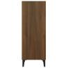 Stylish Brown Oak Sideboard - 34.5x32.5x90 cm