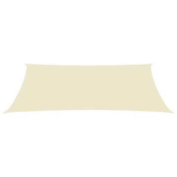 Sunshade Sail Oxford Fabric Rectangular 5x8m - Cream | HipoMarket