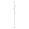 Coat Stand White 176 cm - Durable Powder-coated Iron