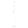 Coat Stand White 176 cm - Durable Powder-coated Iron