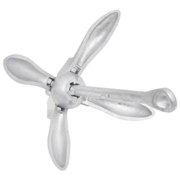 Folding Anchor Silver 1.5 kg - Durable & Portable | HipoMarket