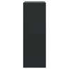 Compact Black Shoe Cabinet - 60x34x96.5 cm | HipoMarket