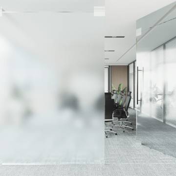 Frosted Transparent Grey PVC Window Films | Privacy & Style