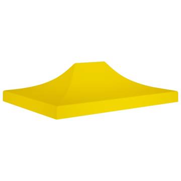 Quality Yellow Party Tent Roof 4x3 m - Durable & UV Resistant