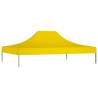 Quality Yellow Party Tent Roof 4x3 m - Durable & UV Resistant