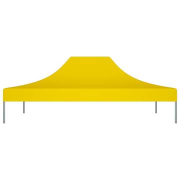 Quality Yellow Party Tent Roof 4x3 m - Durable & UV Resistant