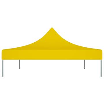 Quality Yellow Party Tent Roof 4x3 m - Durable & UV Resistant