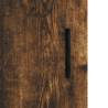 Stylish Highboard Smoked Oak | 69.5x34x180 cm | Hipomarket