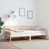 Day Bed Solid Wood Pine 90x190 cm Colour natural Size 90 x 190 cm 