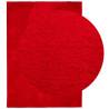 HUARTE Red Short Pile Rug 200x280 cm - Soft & Washable