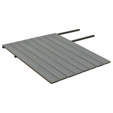 WPC Decking Boards Set - Brown & Grey 16 m² | Hipomarket