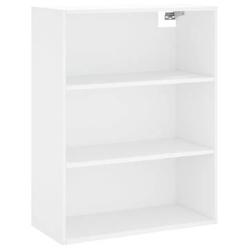 Highboard White 69.5x34x180 cm | Stylish Storage Solution