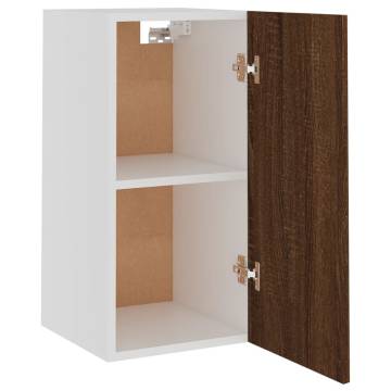 Hanging Cabinet Brown Oak - 29.5x31x60 cm | Durable Engineered Wood