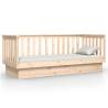 Day Bed 75x190 cm Solid Wood Pine - Versatile Furniture Solution