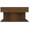 Stylish Brown Oak Coffee Table - Elegant Home Decor