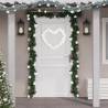 Christmas Balls Garland White 175 cm Polystyrene Colour white Quantity in Package 1 