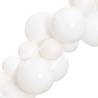 White Christmas Balls Garland 175 cm - Shatterproof Decoration