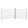 Retractable Side Awning Cream 100x1000 cm - Stylish Privacy Screen