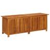 Garden Storage Box 150x50x58 cm Solid Acacia Wood Size 150 x 50 x 58 cm 