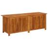 Garden Storage Box 150x50x58 cm - Solid Acacia Wood