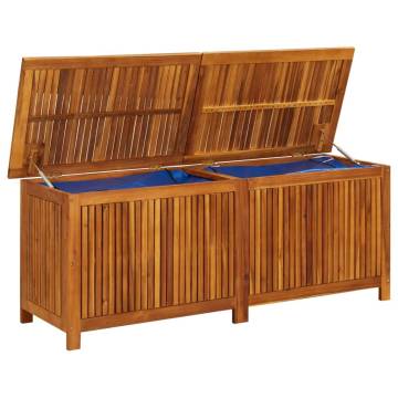 Garden Storage Box 150x50x58 cm - Solid Acacia Wood