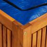 Garden Storage Box 150x50x58 cm - Solid Acacia Wood