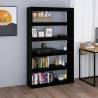 Book Cabinet/Room Divider Black 100x30x167.5 cm Solid Pinewood Colour black Quantity in Package 1 Height 167.5 cm Width 100 cm 